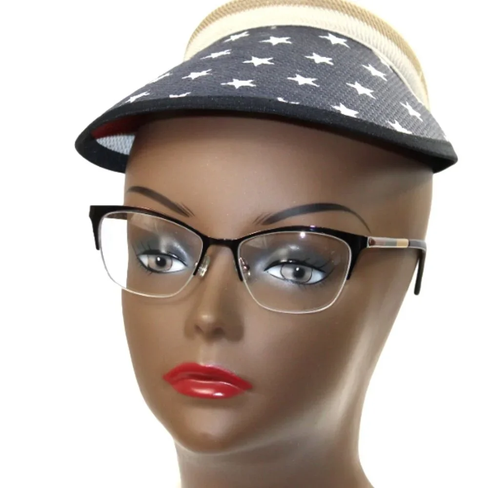 Nautica NLO5009 Brown Oversized Cat Eye Eyeglass Frames - Picture 3 of 9